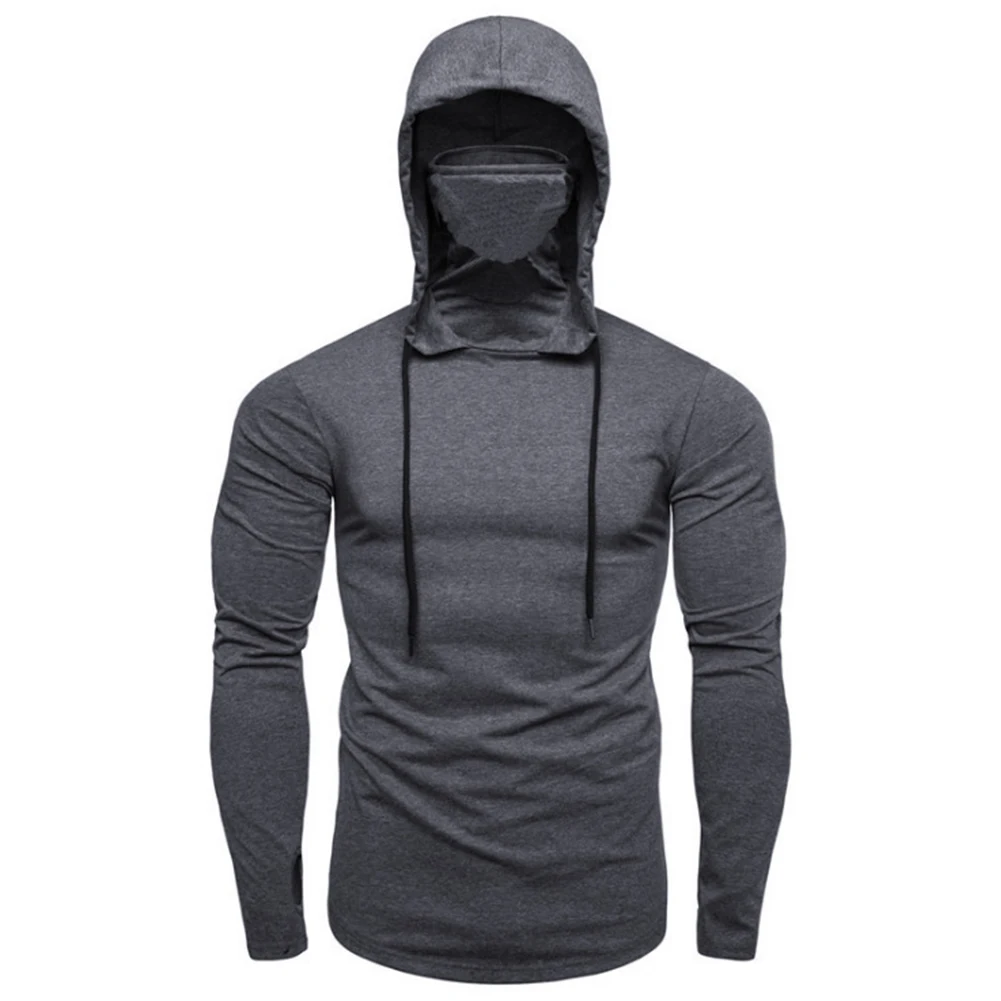 Men's Sports Snood Neck Hoodie Long Sleeve Hooded Sweatshirt for Gym and Running Activewear Muscle Pullover Grey M 2XL
Men's Sports Snood Neck Hoodie Long Sleeve Hooded Sweatshirt for Gym and Running Activewear Muscle Pullover Grey M 2XL