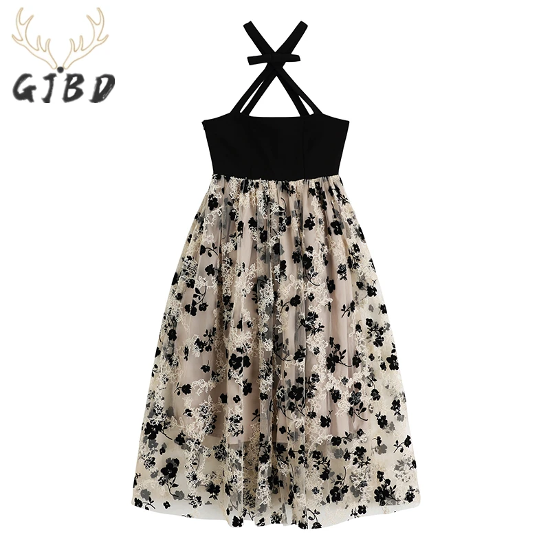 Vintage Long Sleeveless Women's Dress Spring Elegant Chic Design Korean Fashion Broken Flower Embroidery Femal Emesh Slip Dress
Vintage Long Sleeveless Women's Dress Spring Elegant Chic Design Korean Fashion Broken Flower Embroidery Femal Emesh Slip Dress