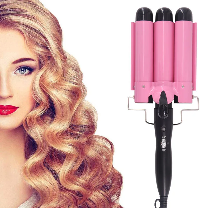 

Professional Hair Curling Iron Ceramic Triple Barrel Hair Curler Irons Hair Wave Waver Styling Tools Hair Styler Wand