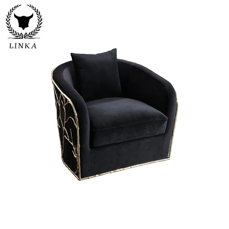 Современная мебель люкс мебель для гостиной, диван для отдыха из меди и ткани 
Современная мебель люкс мебель для гостиной, диван для отдыха из меди и ткани