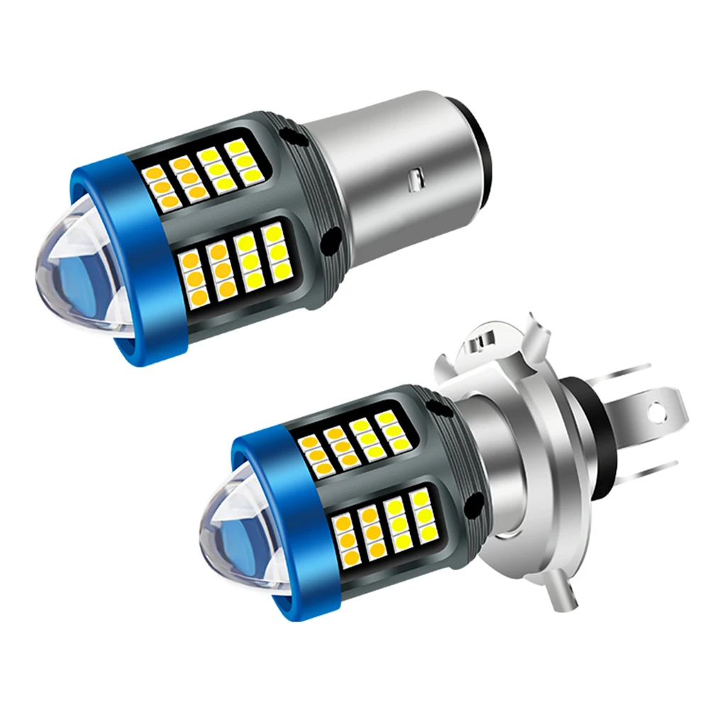 1x Motorcycle Headlight LED BA20D H6 H4 Bulbs 1200LM 3570CSP LED Lights For Motorcycle High/Low Beam Motorbike Lamp Super Bright
1x Motorcycle Headlight LED BA20D H6 H4 Bulbs 1200LM 3570CSP LED Lights For Motorcycle High/Low Beam Motorbike Lamp Super Bright