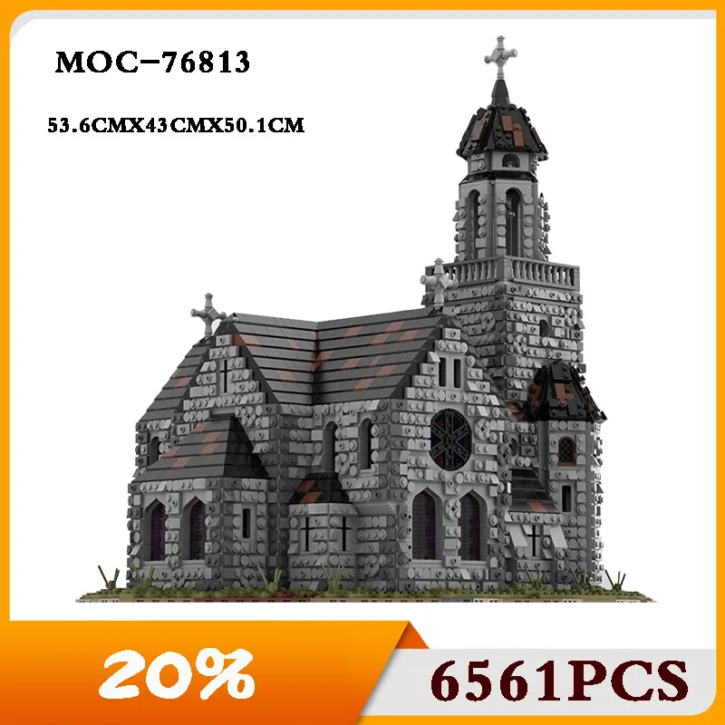 Movie 10316 10305 Vintage Medieval Cathedral Building Blocks MOC-76813 Dark Castle Building Building Blocks Kids DIY Toy Gifts
Movie 10316 10305 Vintage Medieval Cathedral Building Blocks MOC-76813 Dark Castle Building Building Blocks Kids DIY Toy Gifts