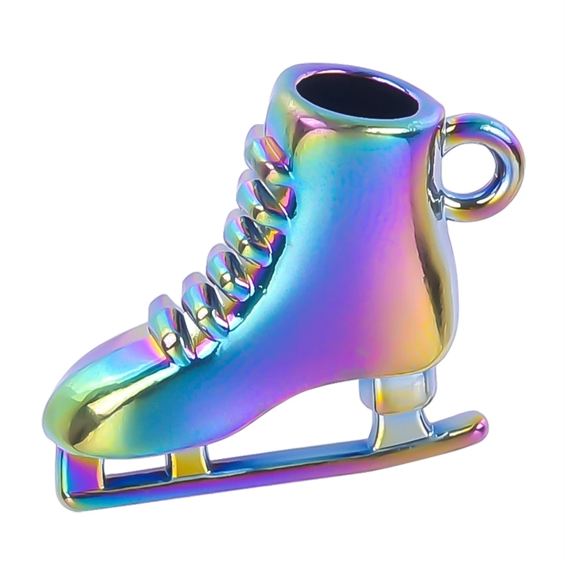 2pcs/Lot Stylish Skates Figures Short Track Skating Pendant Rainbow Color Alloy Charms For Jewelry Making Supplies Accessories
2pcs/Lot Stylish Skates Figures Short Track Skating Pendant Rainbow Color Alloy Charms For Jewelry Making Supplies Accessories