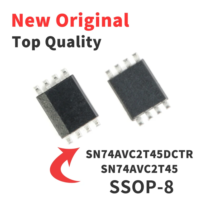 5 шт. SN74AVC2T45DCTR 74AVC2T245DCTR SN74AVC2T45DCT Silkscreen DT2 SSOP-8 Chip IC новый оригинальный 
5 шт. SN74AVC2T45DCTR 74AVC2T245DCTR SN74AVC2T45DCT Silkscreen DT2 SSOP-8 Chip IC новый оригинальный