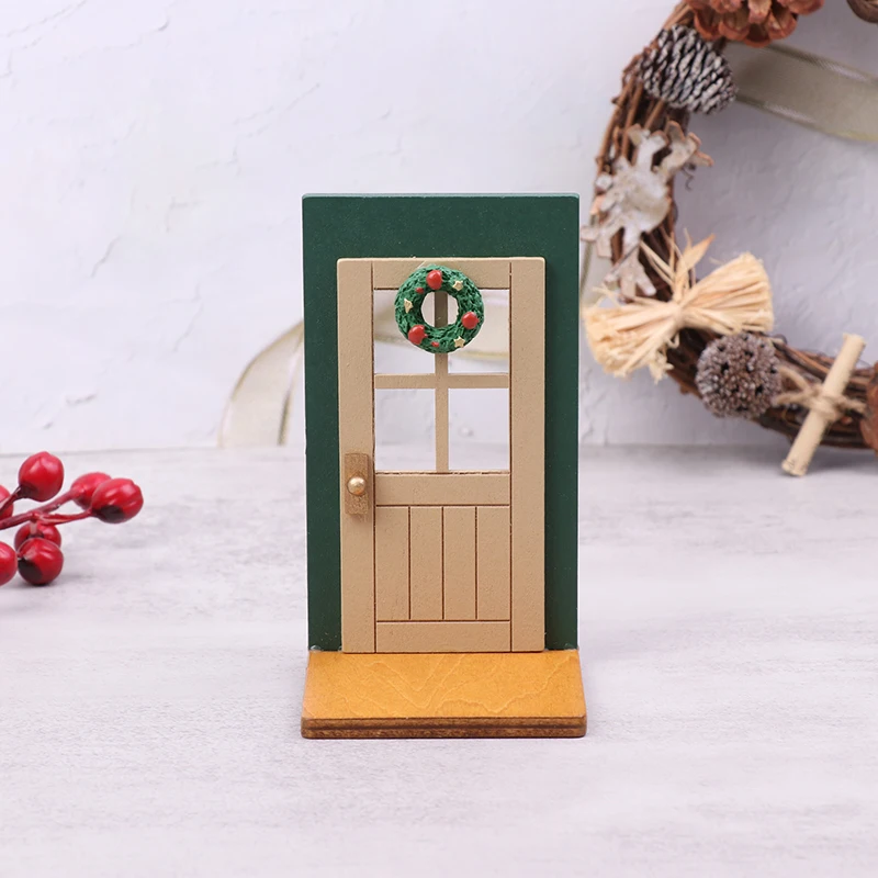 1:12 Miniature Dollhouse Wooden Christmas Garland Door Ornament Furniture Model Woodcraft DIY Accessories Decoration
1:12 Miniature Dollhouse Wooden Christmas Garland Door Ornament Furniture Model Woodcraft DIY Accessories Decoration