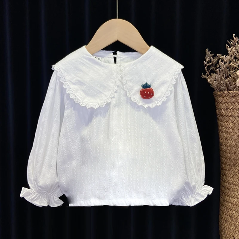 Baby Children White Blouses for Girls School Shirts Young Kids Clothes Long Sleeve Outfits Bunny Cotton Tops 1 2 4 5 6 7 8 Years
Baby Children White Blouses for Girls School Shirts Young Kids Clothes Long Sleeve Outfits Bunny Cotton Tops 1 2 4 5 6 7 8 Years