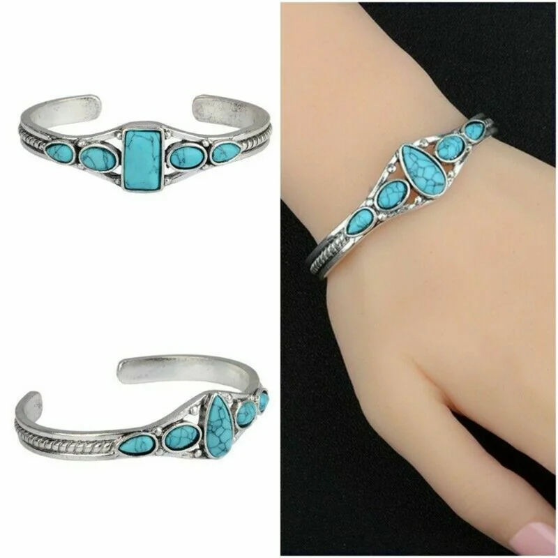 Boho Vintage Natural Stone Open Adjustable Bracelet for Women Female Simple Luxury Bracelet Trendy Woman Jewelry Wholesale
Boho Vintage Natural Stone Open Adjustable Bracelet for Women Female Simple Luxury Bracelet Trendy Woman Jewelry Wholesale