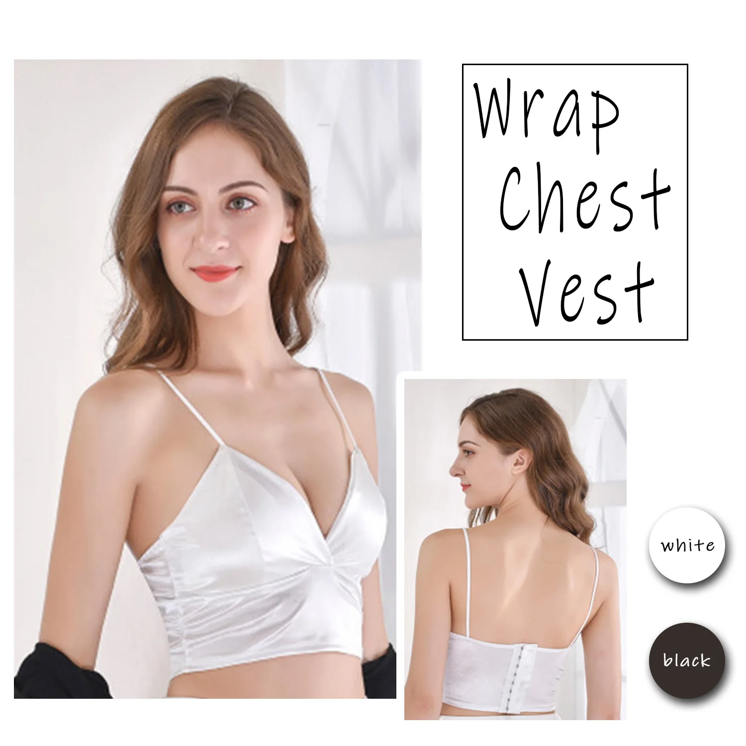 Women French Sexy Wrap Chest Summer Fashion Street Clothes Silk Breathable Sweat Proof Vest Ladies Home Underwear 2022 New
Women French Sexy Wrap Chest Summer Fashion Street Clothes Silk Breathable Sweat Proof Vest Ladies Home Underwear 2022 New