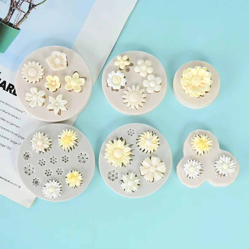 Daisy Wild Chrysanthemum Flower Shape Silicone Mold Chocolate Candy Baking Molud Cake Decorating Tools Polymer Clay Resin Mold
Daisy Wild Chrysanthemum Flower Shape Silicone Mold Chocolate Candy Baking Molud Cake Decorating Tools Polymer Clay Resin Mold