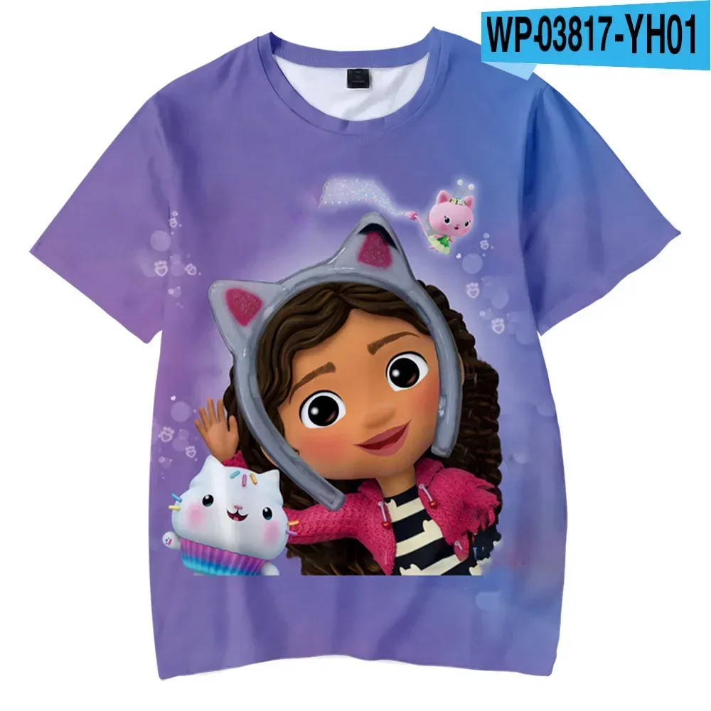 2024 Summer Kawaii Cute Gabbys DollHouse T Shirt Kids 3D Colorful Print Tshirt Girls Short Sleeve T-shirt Ladies Raper Style Top
2024 Summer Kawaii Cute Gabbys DollHouse T Shirt Kids 3D Colorful Print Tshirt Girls Short Sleeve T-shirt Ladies Raper Style Top