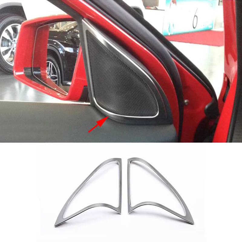 For Mercedes-Benz A Class W176 13-18 Inner Front Door Stereo Speaker Chrome Trim Cover Car Interior Accessories
For Mercedes-Benz A Class W176 13-18 Inner Front Door Stereo Speaker Chrome Trim Cover Car Interior Accessories