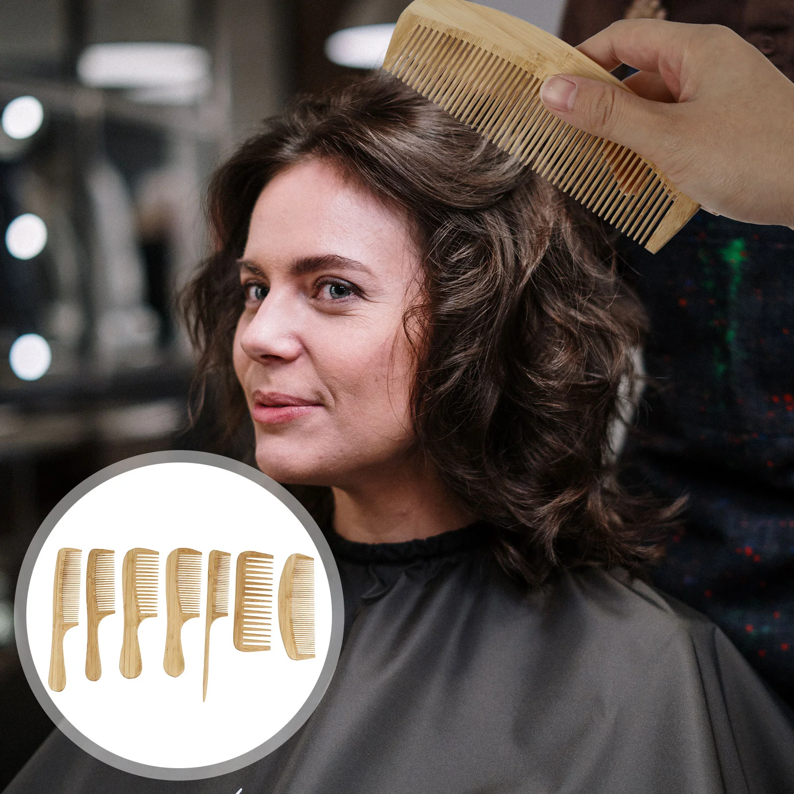Comb Hair Set Brush Combs Hairdressingwooden Barber Stylingcurly Straight Tail Detangling Meridians Mustache Dry Wetround Handle
Comb Hair Set Brush Combs Hairdressingwooden Barber Stylingcurly Straight Tail Detangling Meridians Mustache Dry Wetround Handle