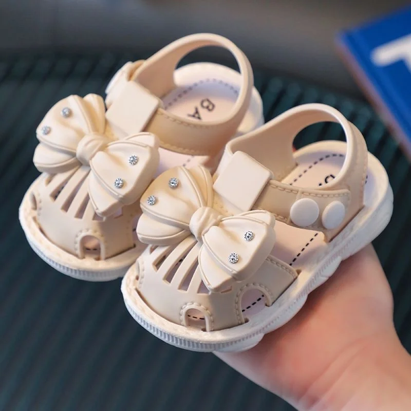 Solid Bow Children's Summer Shoes Cute PVC Beach Non Slip Sandals For Baby Girls Footwear Soft Infant Kids Fashion Sandals
Solid Bow Children's Summer Shoes Cute PVC Beach Non Slip Sandals For Baby Girls Footwear Soft Infant Kids Fashion Sandals