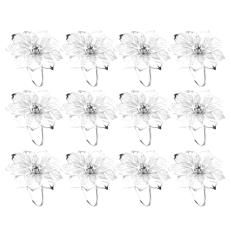 12 Pcs 3D Floral Metal Napkin Rings Holder Dinner Wedding Towel Ring For Table Decorations, Wedding, Dinner,Party, DIY Decoratio
12 Pcs 3D Floral Metal Napkin Rings Holder Dinner Wedding Towel Ring For Table Decorations, Wedding, Dinner,Party, DIY Decoratio