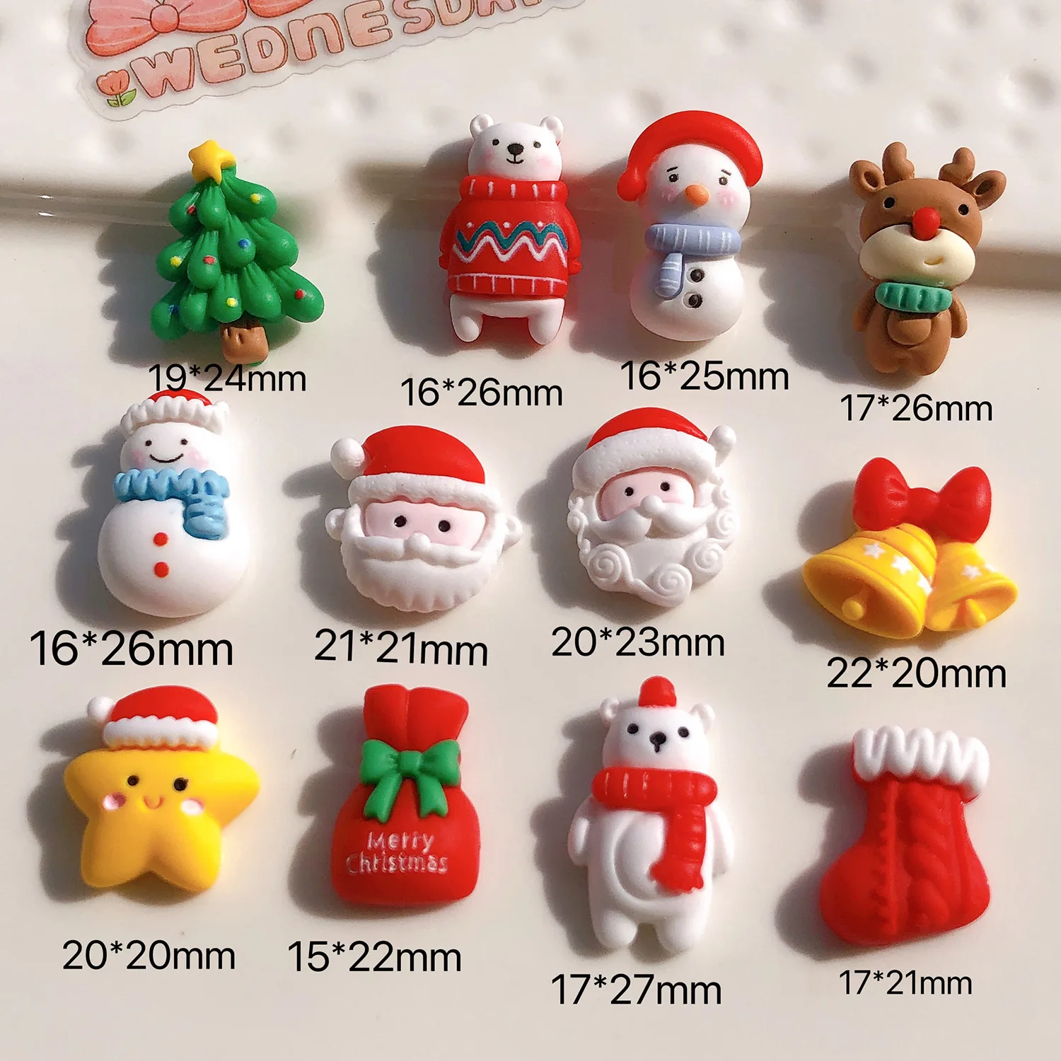 Кабошоны из смолы Санта Клаус 100 шт
Кабошоны из смолы Санта Клаус 100 шт