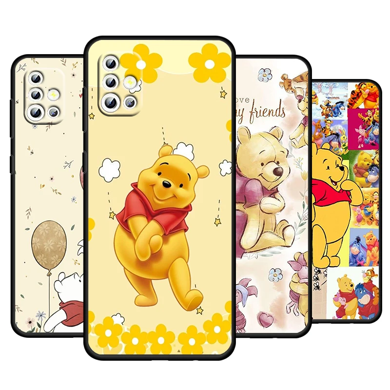 Winnie the Pooh Cute For Samsung Galaxy A04 A04E A42 A12 A02S A91 A81 A71 A51 A41 A31 A21 A01 Slicone Black Phone Case Fundas
Winnie the Pooh Cute For Samsung Galaxy A04 A04E A42 A12 A02S A91 A81 A71 A51 A41 A31 A21 A01 Slicone Black Phone Case Fundas