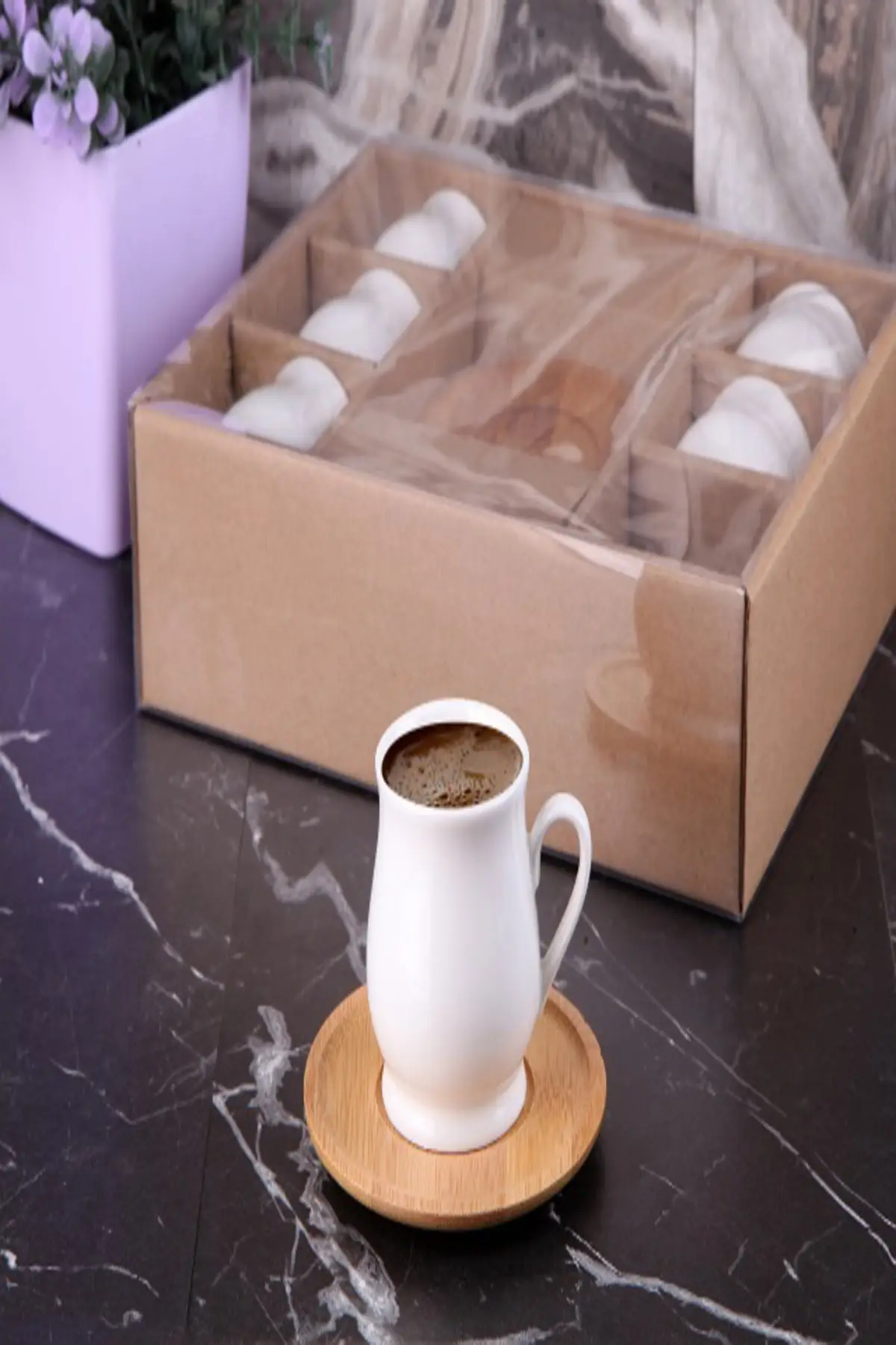 Amazing Turkish Greek Arabic Coffee & Espresso Cup Set Porcelain Bamboo Standed Coffee Set 6
Amazing Turkish Greek Arabic Coffee & Espresso Cup Set Porcelain Bamboo Standed Coffee Set 6