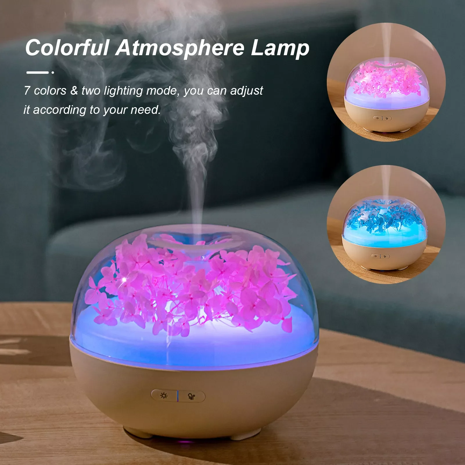 NEW2023 180ml Ultrasonic Air Humidifier Aroma Essential Oil Diffuser Ever-Lasting Flower Aromatherapy Diffuser Machine Mist Humi 
NEW2023 180ml Ultrasonic Air Humidifier Aroma Essential Oil Diffuser Ever-Lasting Flower Aromatherapy Diffuser Machine Mist Humi