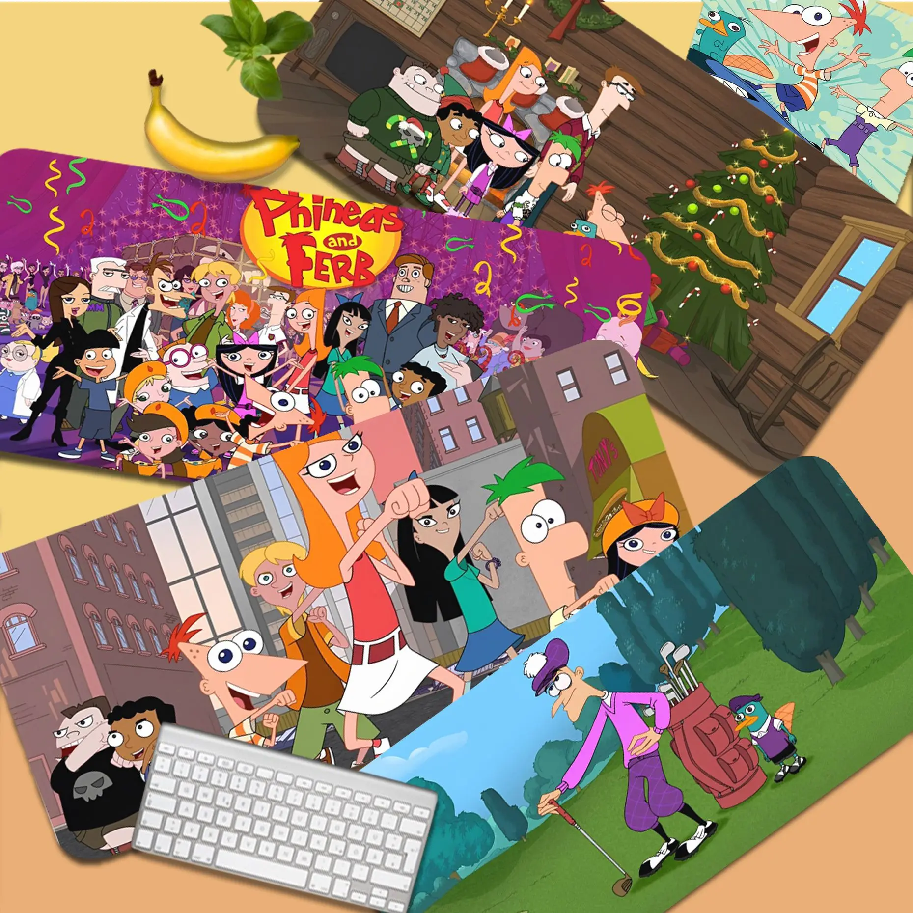 Disney Phineas And Ferb Beautiful Large Sizes DIY Custom Mouse Pad Mat Size For Keyboards Mat Boyfriend Gift
Disney Phineas And Ferb Beautiful Large Sizes DIY Custom Mouse Pad Mat Size For Keyboards Mat Boyfriend Gift