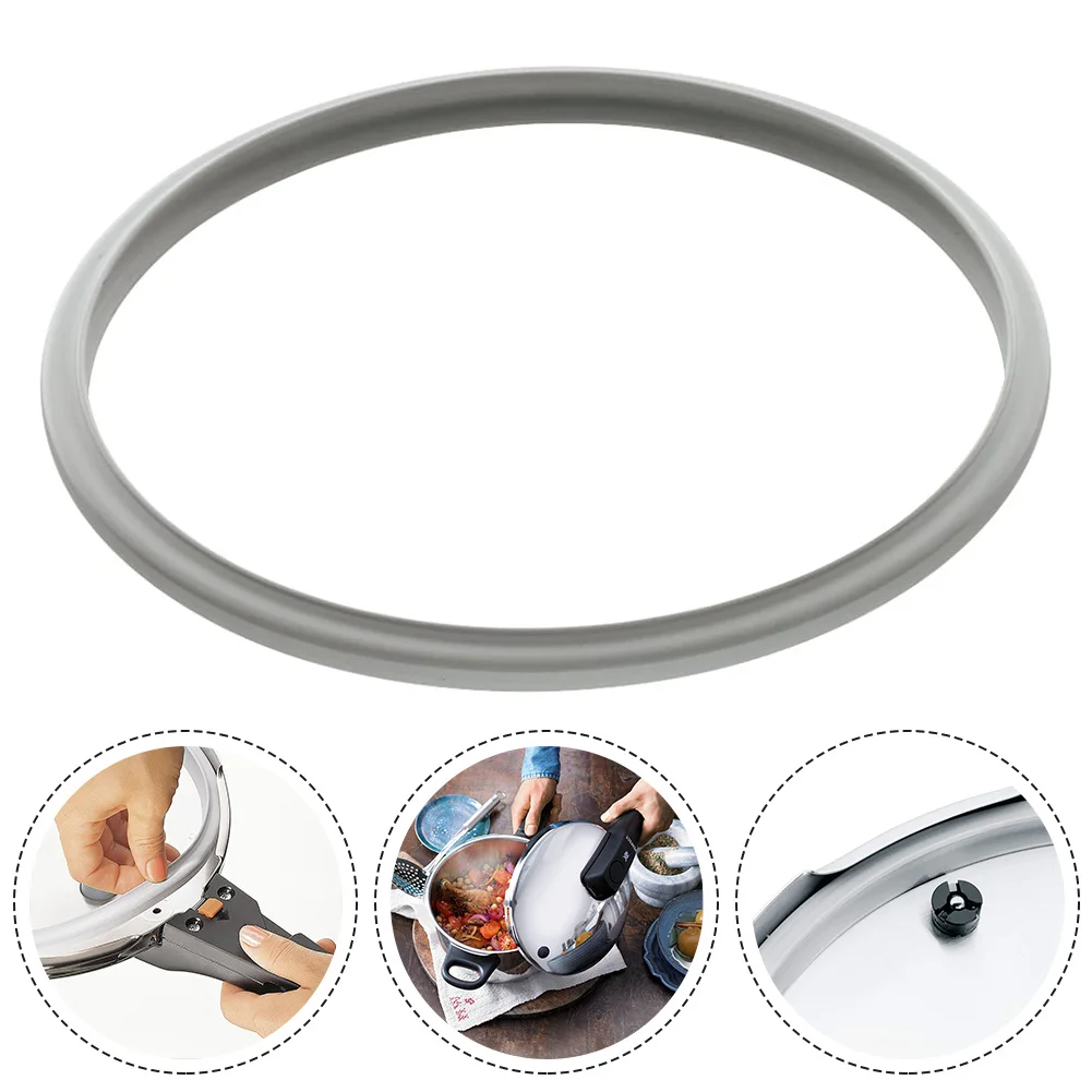 Pressure Cooker Sealing Ring Silicone O-Ring Clear Replacement Sealing Gasket For Pressure Cooker Kitchen Accessories 18-26cm
Pressure Cooker Sealing Ring Silicone O-Ring Clear Replacement Sealing Gasket For Pressure Cooker Kitchen Accessories 18-26cm