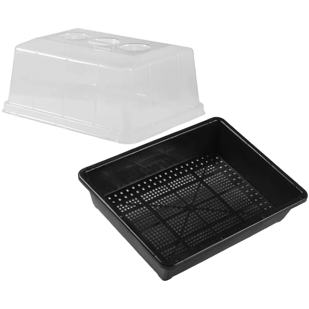 Plastic Trays Garden Pots Flowers Germination Plate Starter Seedlings Container Starting Nursery Supply
Plastic Trays Garden Pots Flowers Germination Plate Starter Seedlings Container Starting Nursery Supply