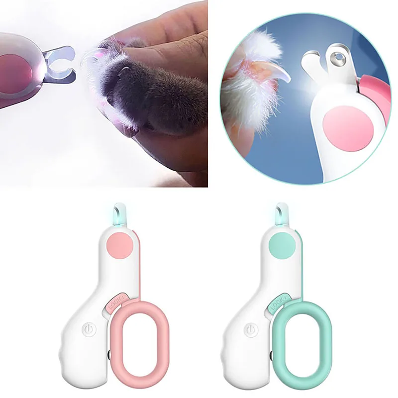 Cat Dog Nail Clipper Cutter With LED Light Pro Pet Claw Trimmer with Safety Lock Puppy Kitten Animals Pet Care Grooming Tool
Cat Dog Nail Clipper Cutter With LED Light Pro Pet Claw Trimmer with Safety Lock Puppy Kitten Animals Pet Care Grooming Tool