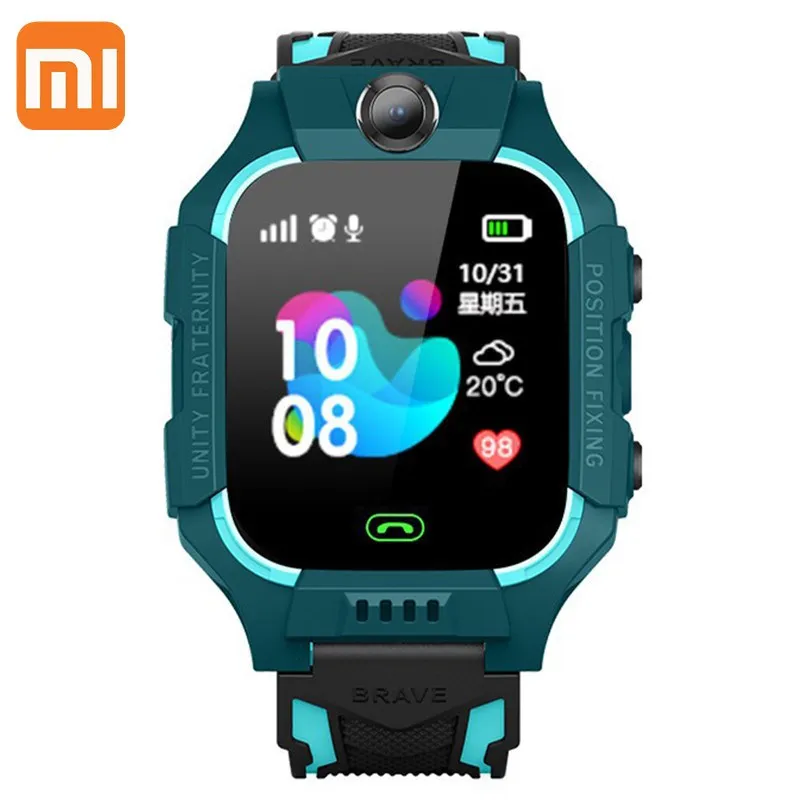 Xiaomi Q19 Kids Smart Watch Phone Children Smart Watch Rotating dual camera Wifi Antil-lost SIM LBS Location Tracker Video Call
Xiaomi Q19 Kids Smart Watch Phone Children Smart Watch Rotating dual camera Wifi Antil-lost SIM LBS Location Tracker Video Call