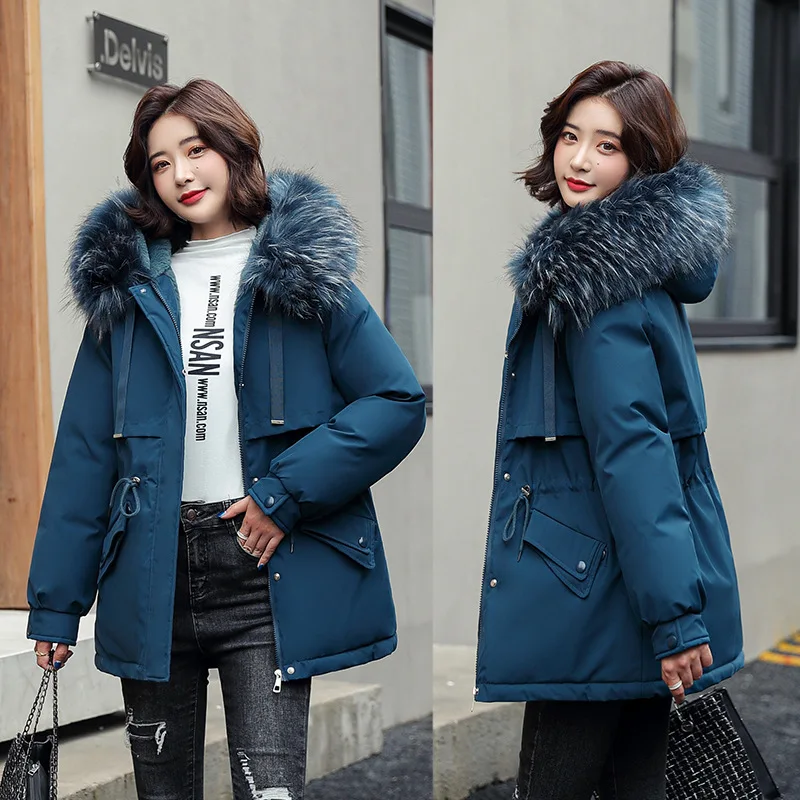 Women Winter Coat Parkas Casual Loose Hooded Parkas Jacket Women Solid Warm Thick Coats Female Elegant Cotton Padded Outwear
Women Winter Coat Parkas Casual Loose Hooded Parkas Jacket Women Solid Warm Thick Coats Female Elegant Cotton Padded Outwear