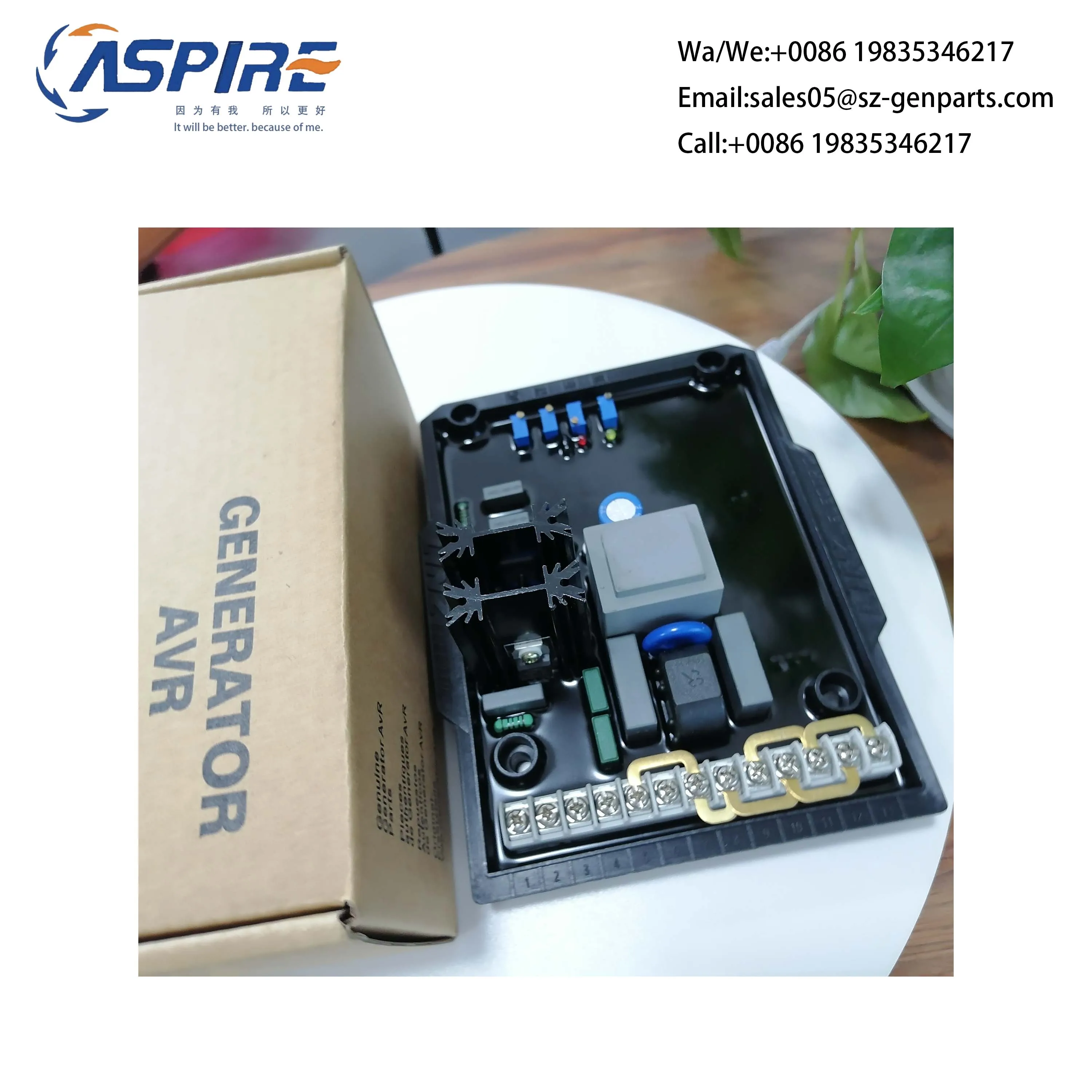LINZ HVR-30 AVR REPLACEMENT Automatic Voltage Regulator Stabilizer Diesel Genset Parts
LINZ HVR-30 AVR REPLACEMENT Automatic Voltage Regulator Stabilizer Diesel Genset Parts