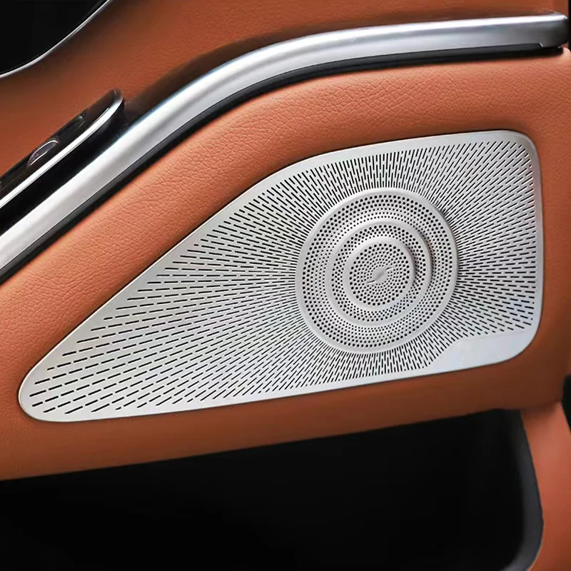 For Mercedes Benz S Class W223 2021 2022 Car Styling Stainless Steel Audio Speaker Door Loudspeaker Trim Covers Stickers
For Mercedes Benz S Class W223 2021 2022 Car Styling Stainless Steel Audio Speaker Door Loudspeaker Trim Covers Stickers