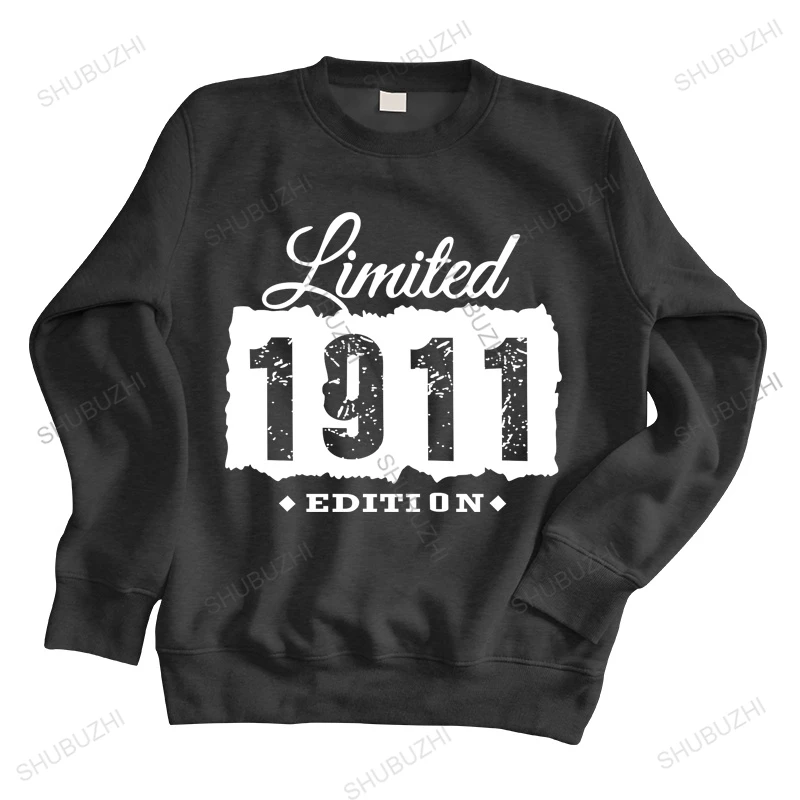 Man crew neck hoodie 1911 110th Birthday 110 Years Old Popular Tagless hoodies unisex sweatshirt men tops
Man crew neck hoodie 1911 110th Birthday 110 Years Old Popular Tagless hoodies unisex sweatshirt men tops