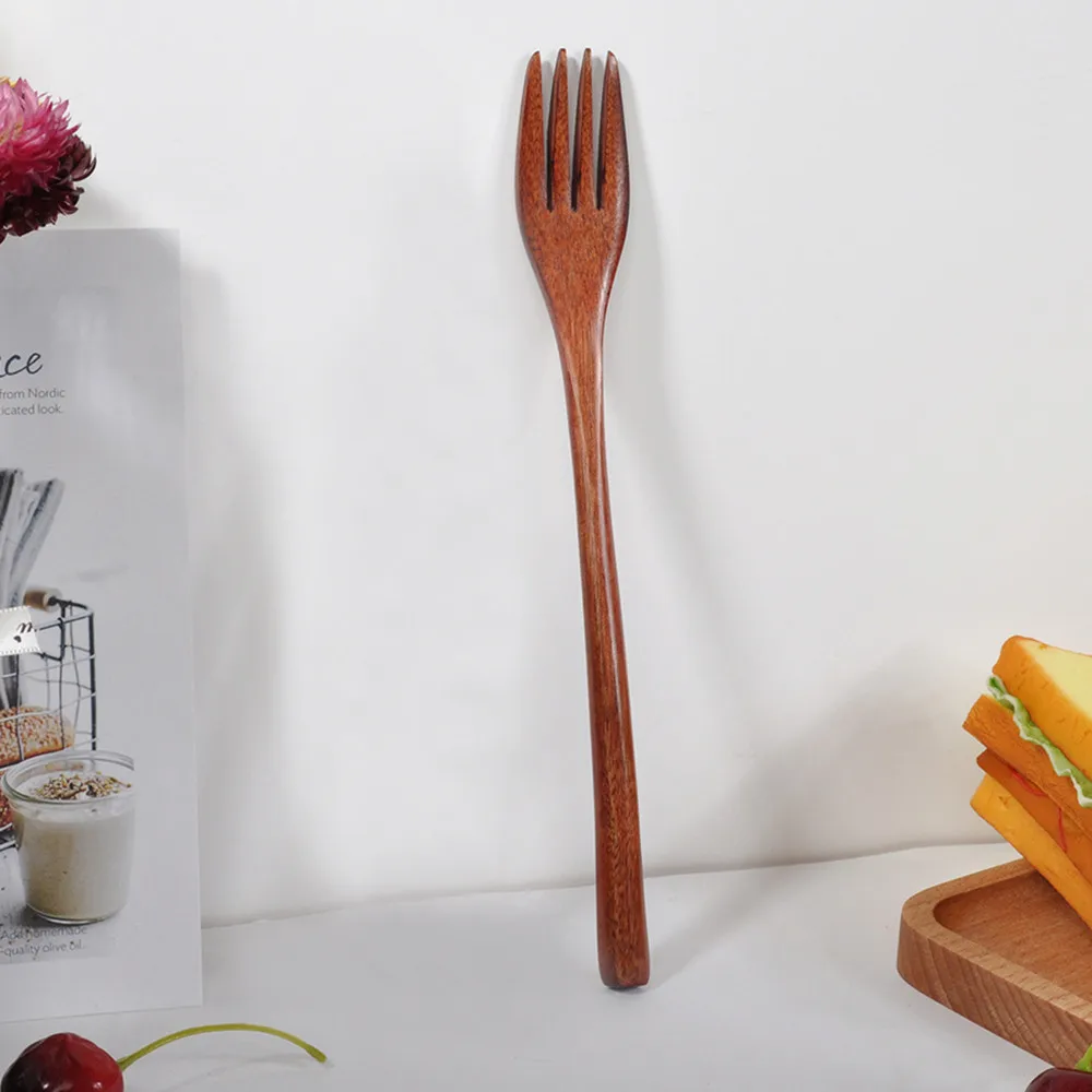 Solid Wooden Fork Four Teeth Japanese Wood Salad Dinner Fork Tableware Dinnerware for Adult Eating Cooking
Solid Wooden Fork Four Teeth Japanese Wood Salad Dinner Fork Tableware Dinnerware for Adult Eating Cooking