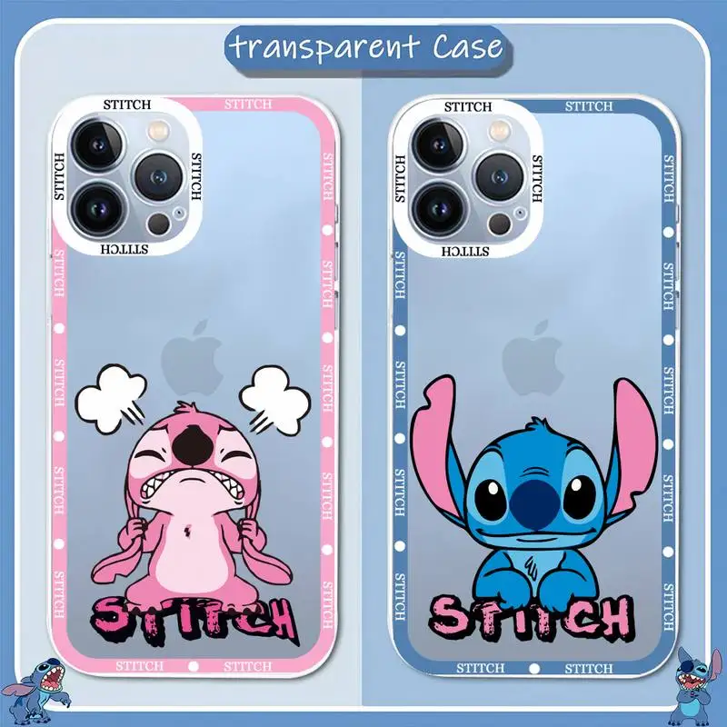 Stitch Cute Cartoon Phone Case Telefoon For IPhone 13ProMax 13 12 11 Pro Max Mini Transparent Fine Hole Soft Design Cover
Stitch Cute Cartoon Phone Case Telefoon For IPhone 13ProMax 13 12 11 Pro Max Mini Transparent Fine Hole Soft Design Cover