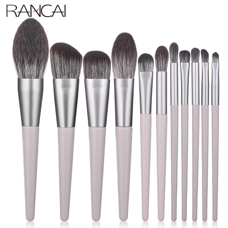 RANCAI 12pcs High Quality Foundation Powder Blush Makeup Brushes Set Eyeshadow Sponge Brush Wool Fiber Soft Hair Cosmetic Tools
RANCAI 12pcs High Quality Foundation Powder Blush Makeup Brushes Set Eyeshadow Sponge Brush Wool Fiber Soft Hair Cosmetic Tools