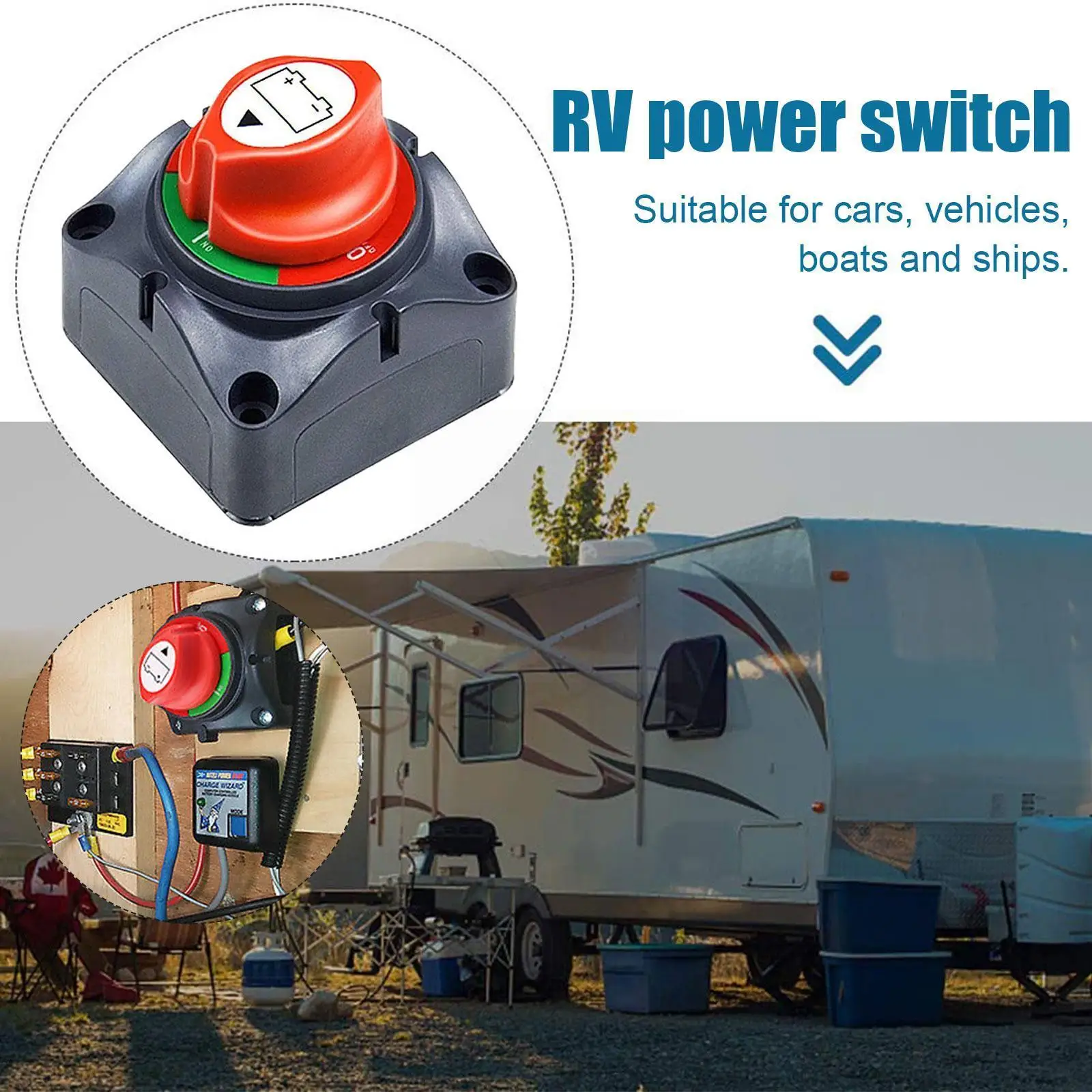 300a Car Battery Rotary Disconnect Switch Safe Cut Off Marine Rv Disconnecter Truck Motorcycle Isolator Boat Power B6z1 
300a Car Battery Rotary Disconnect Switch Safe Cut Off Marine Rv Disconnecter Truck Motorcycle Isolator Boat Power B6z1
