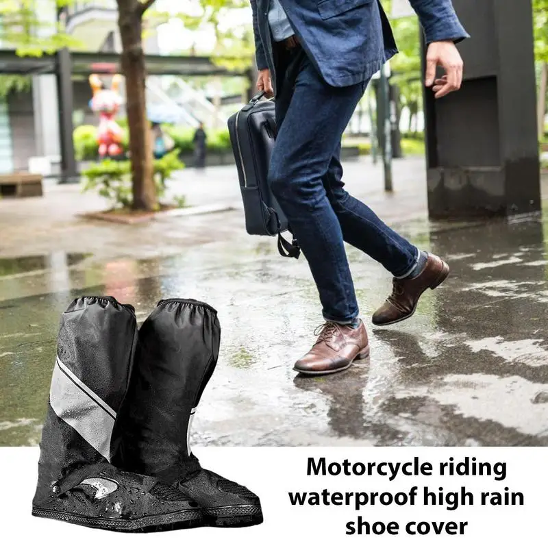 Rain Shoe Cover Protector Waterproof Wear resistant High tube Rain Boot Covers Motorcycle Snow proof Boot Rain Outdoor Covers
Rain Shoe Cover Protector Waterproof Wear resistant High tube Rain Boot Covers Motorcycle Snow proof Boot Rain Outdoor Covers