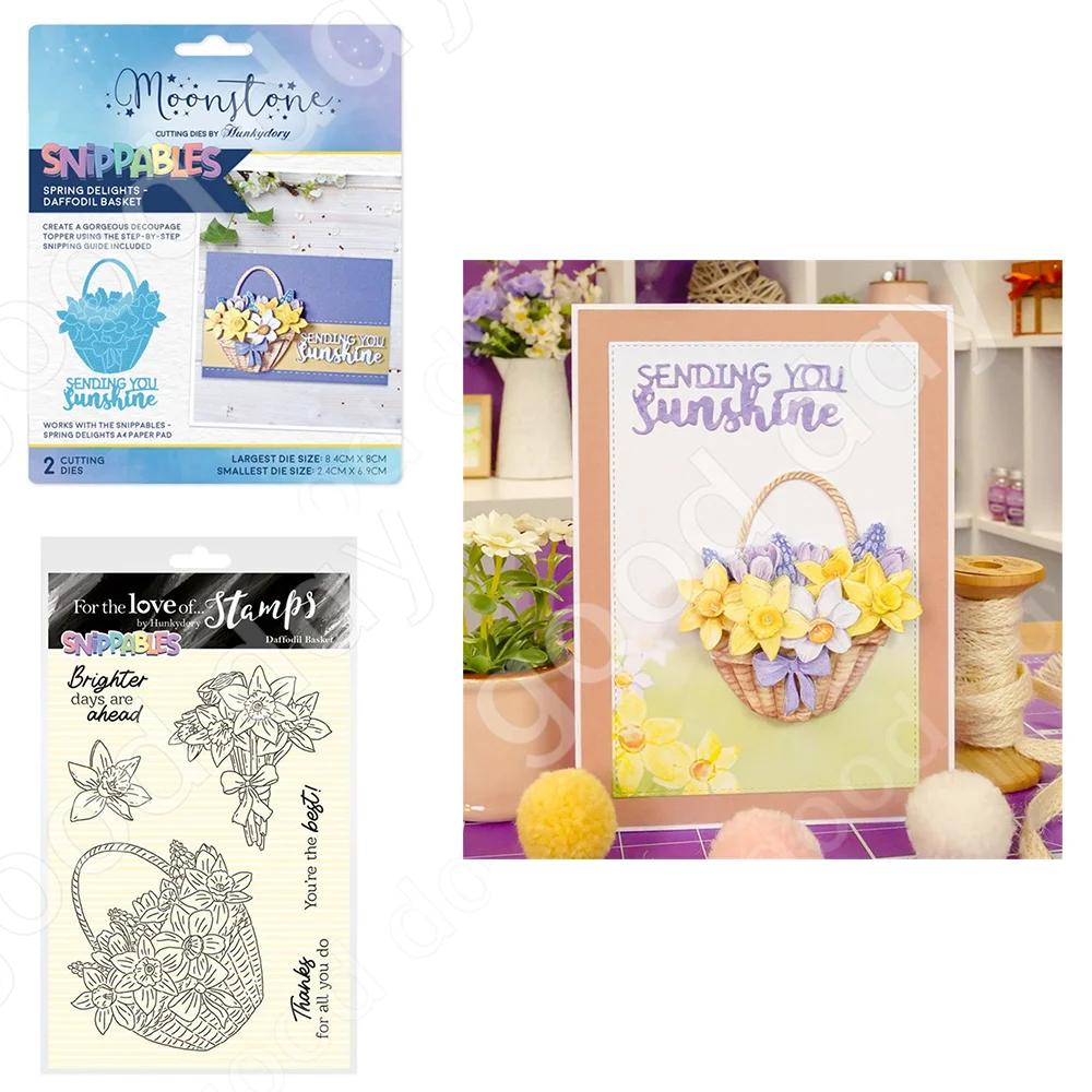 daffodil Basket, Metal Cutting Dies and Stamps Scrapbooking Diy Decoration Craft Embossing 2022 Easter NEW
daffodil Basket, Metal Cutting Dies and Stamps Scrapbooking Diy Decoration Craft Embossing 2022 Easter NEW