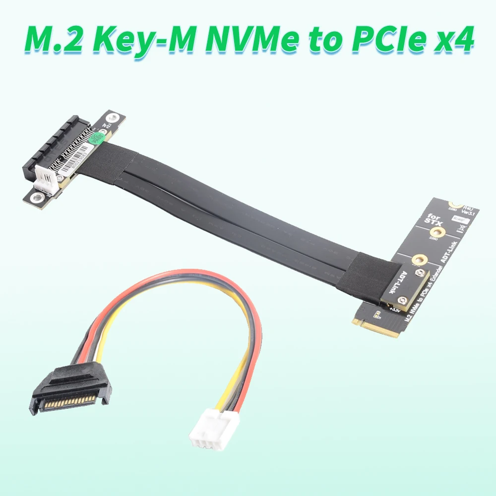 M.2 NGFF NVMe ключ-M к PCI Express 3,0x4 расширитель адаптер перемычка для графических карт графического процессора 2280 переходник PCIe 4X
M.2 NGFF NVMe ключ-M к PCI Express 3,0x4 расширитель адаптер перемычка для графических карт графического процессора 2280 переходник PCIe 4X