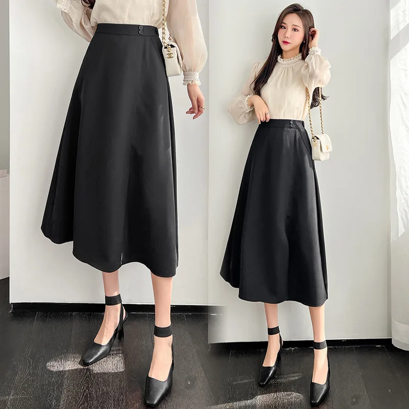 Medium And Long Skirt 2022 Spring Summer New High Waist A-shaped Large Hem Crotch Thin Skirt Elastic Waist Long Skirt Female
Medium And Long Skirt 2022 Spring Summer New High Waist A-shaped Large Hem Crotch Thin Skirt Elastic Waist Long Skirt Female