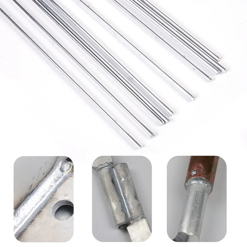 10Pcs/pack Low Temperature Easy Melt Aluminum Welding Rods Weld Bars Wire Rod For Soldering Aluminum No Need Solder Powder
10Pcs/pack Low Temperature Easy Melt Aluminum Welding Rods Weld Bars Wire Rod For Soldering Aluminum No Need Solder Powder