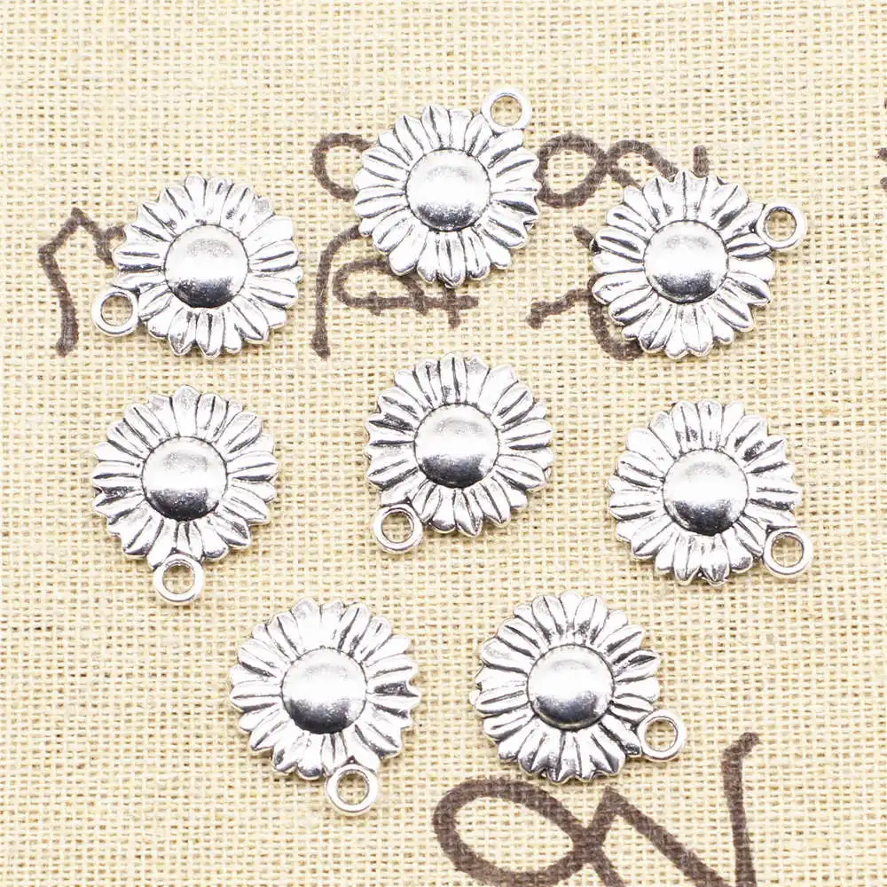 Chrysanthemum Charms Wholesale Jewelri Pendant Children Craft 17X20mm Antique Silver Color 10 Pieces 
Chrysanthemum Charms Wholesale Jewelri Pendant Children Craft 17X20mm Antique Silver Color 10 Pieces