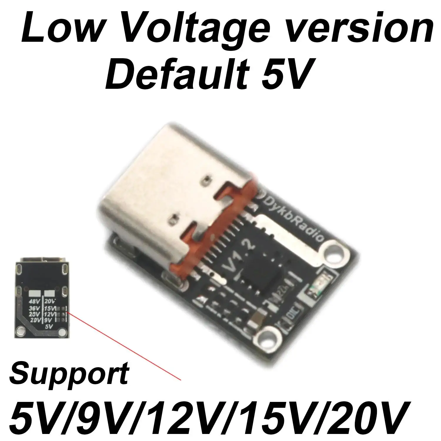 Circuiter Hardware USB QC PD Voltage Triggers
Circuiter Hardware USB QC PD Voltage Triggers