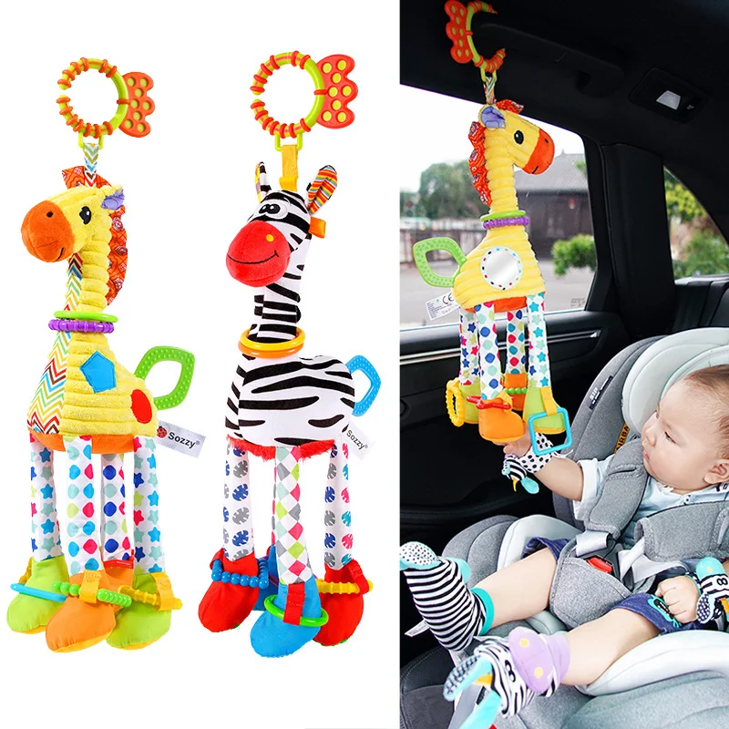 WIth Newborn Soft Development Handle Zebra Toys Teether Rattles For Animal Toy Plush Infant Handbells Gifts Baby Giraffe Baby
WIth Newborn Soft Development Handle Zebra Toys Teether Rattles For Animal Toy Plush Infant Handbells Gifts Baby Giraffe Baby