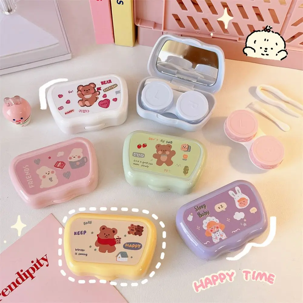 Portable Multi-purpose Container Plastic Contact Lenses Box Soaking Storage Candy Color Contact Lens Case
Portable Multi-purpose Container Plastic Contact Lenses Box Soaking Storage Candy Color Contact Lens Case