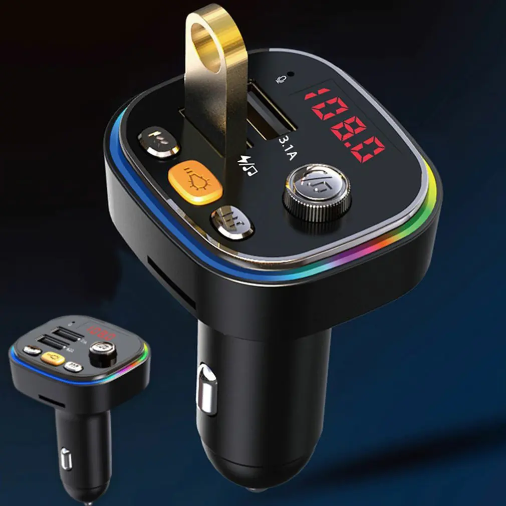 Colorful Car MP3 Wireless Player MP3 Audio Player FM Transmitter Car Charger Dual USB Charger Handsfree
Colorful Car MP3 Wireless Player MP3 Audio Player FM Transmitter Car Charger Dual USB Charger Handsfree