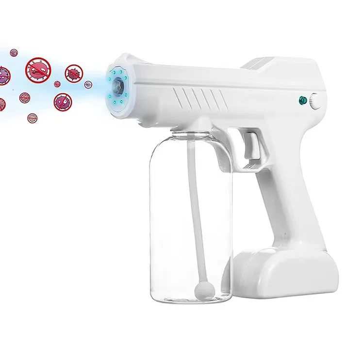 New rechargeable spray gun disinfection gun with Blu-ray nano large-capacity portable electric atomization sterilization machine
New rechargeable spray gun disinfection gun with Blu-ray nano large-capacity portable electric atomization sterilization machine