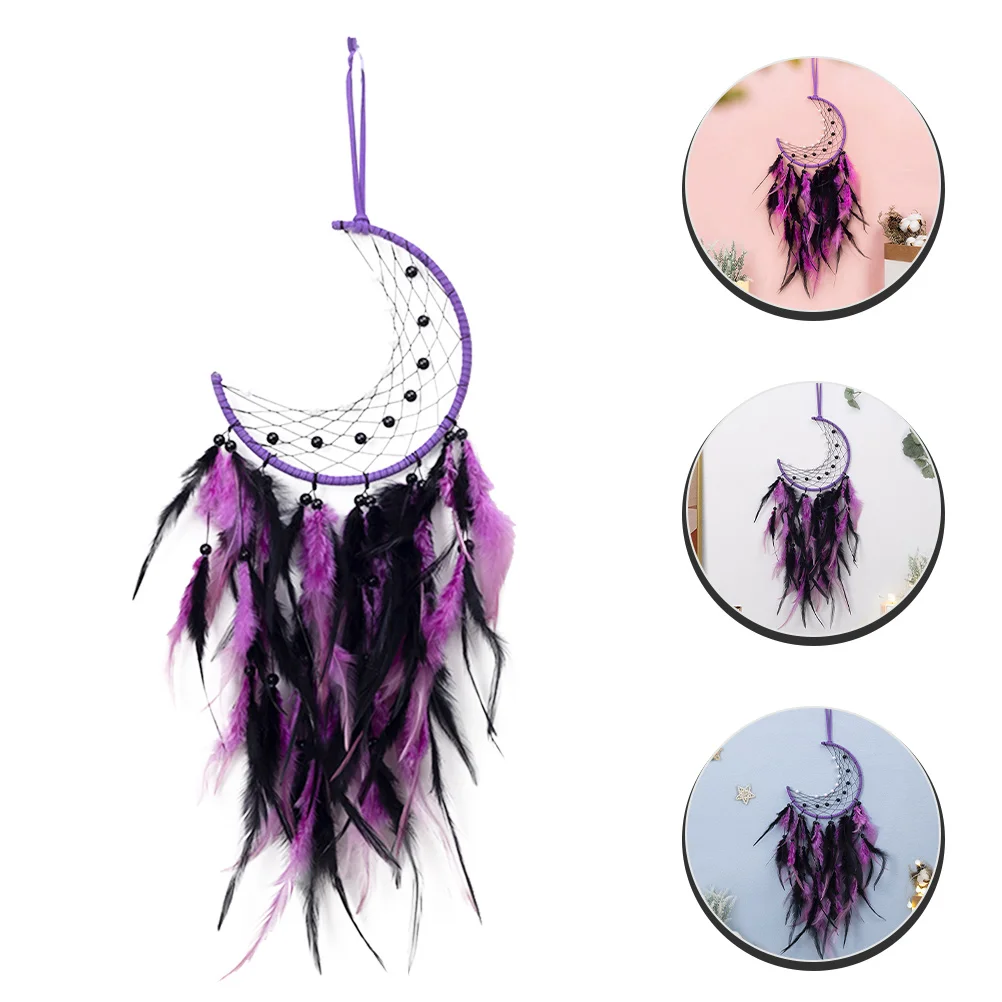 Novelty Decorative Nursery Dream Catcher Wall Hanging Dreamcatcher Woven Moon Dream Catcher Hanging Decor
Novelty Decorative Nursery Dream Catcher Wall Hanging Dreamcatcher Woven Moon Dream Catcher Hanging Decor
