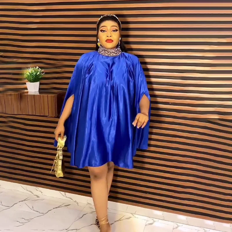 Африканское платье для женщин, Boubou Africa Femme 2023, однотонная одежда Дашики с коротким рукавом, платья из Анкары, женское платье
Африканское платье для женщин, Boubou Africa Femme 2023, однотонная одежда Дашики с коротким рукавом, платья из Анкары, женское платье