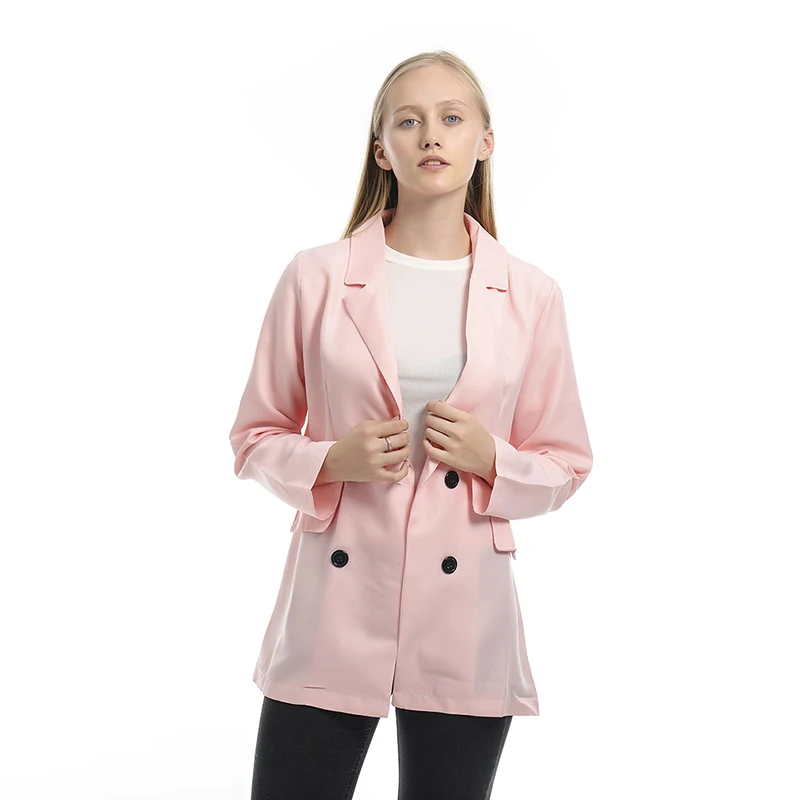 Модный однотонный Блейзер, женский двубортный Повседневный офисный Блейзер, элегантная шикарная простая рабочая одежда, универсальная кур...
Модный однотонный Блейзер, женский двубортный Повседневный офисный Блейзер, элегантная шикарная простая рабочая одежда, универсальная кур...