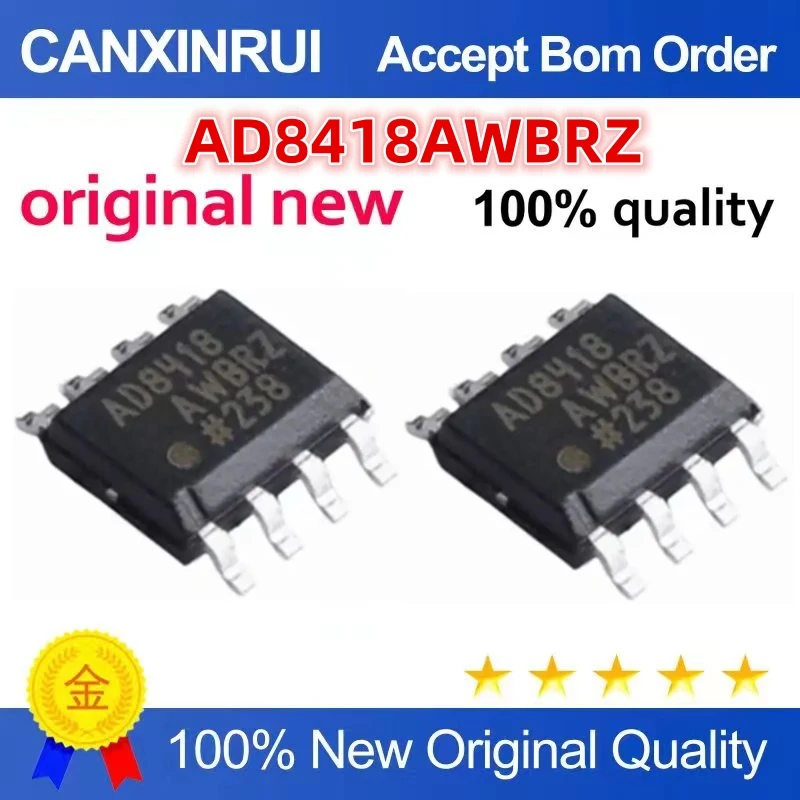 Оригинальные новые 100% Качественные электронные компоненты AD8418AWBRZ интегральные схемы чип
Оригинальные новые 100% Качественные электронные компоненты AD8418AWBRZ интегральные схемы чип